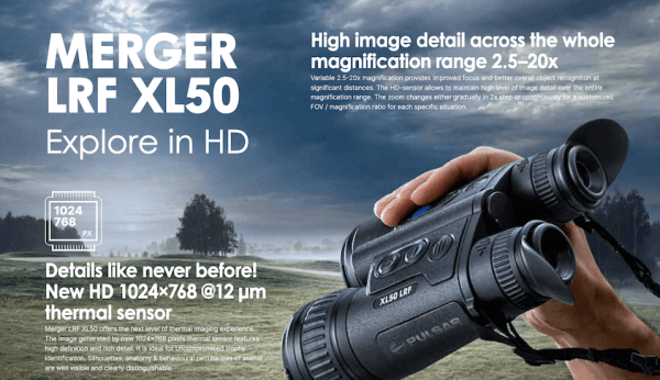 Pulsar Merger LRF XL50 Thermal Binoculars 3